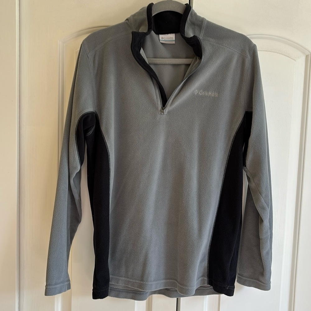 Columbia Quarter Zip Small Grey